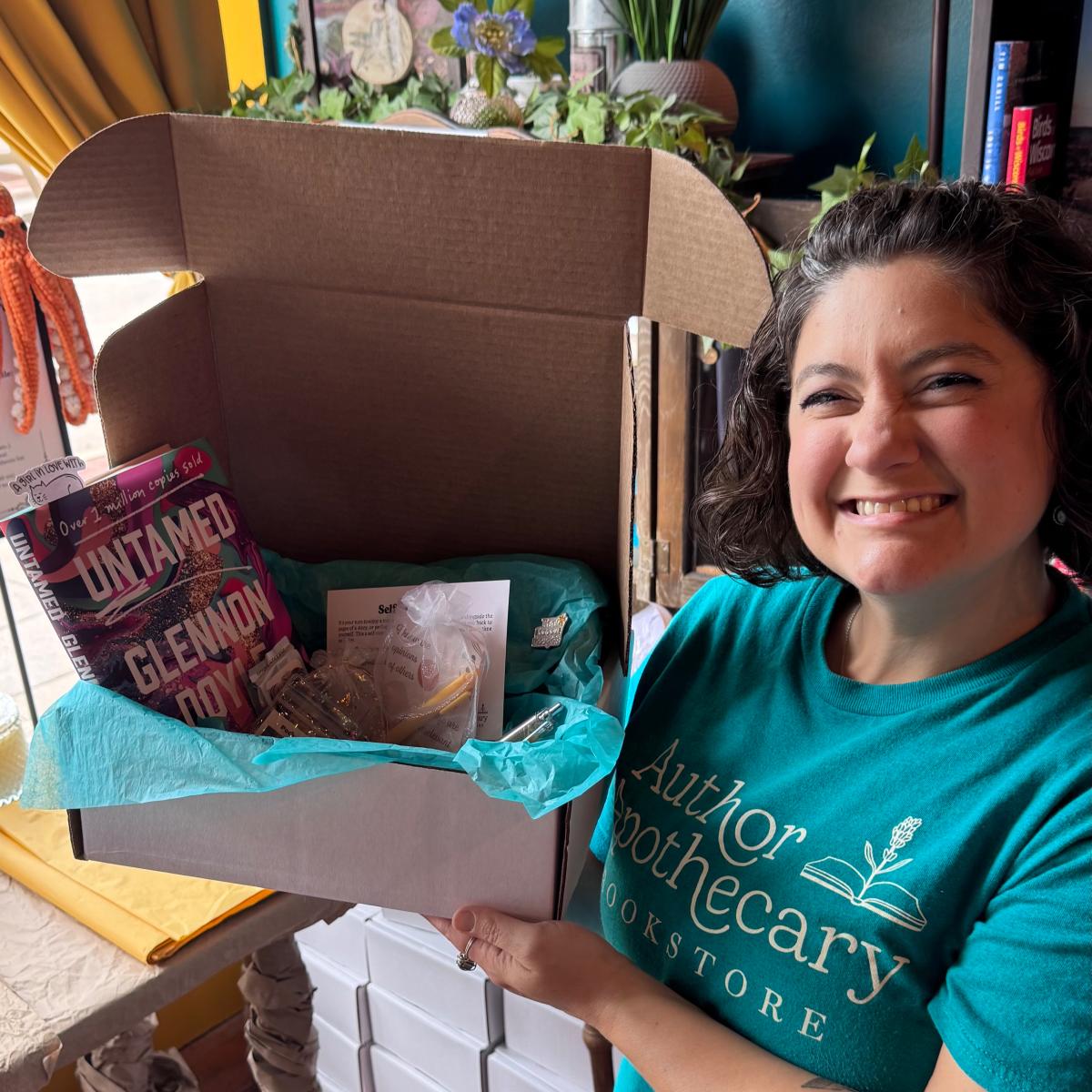 Author Apothecary & Bookstore Owner