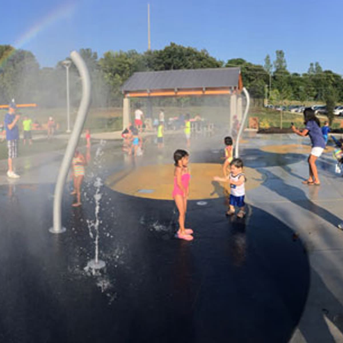 Splash Pad and Other Labor Day Weekend Ideas