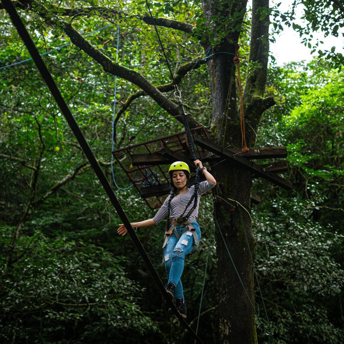 Sky walking, Bajo Boquete, Chiriquí province