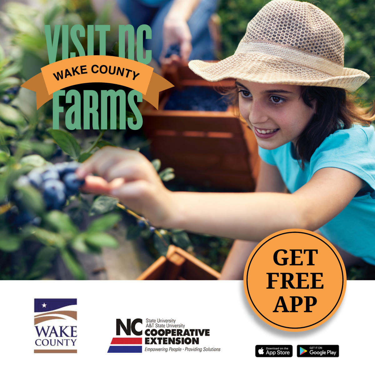 Visit NC Farms App Live Image