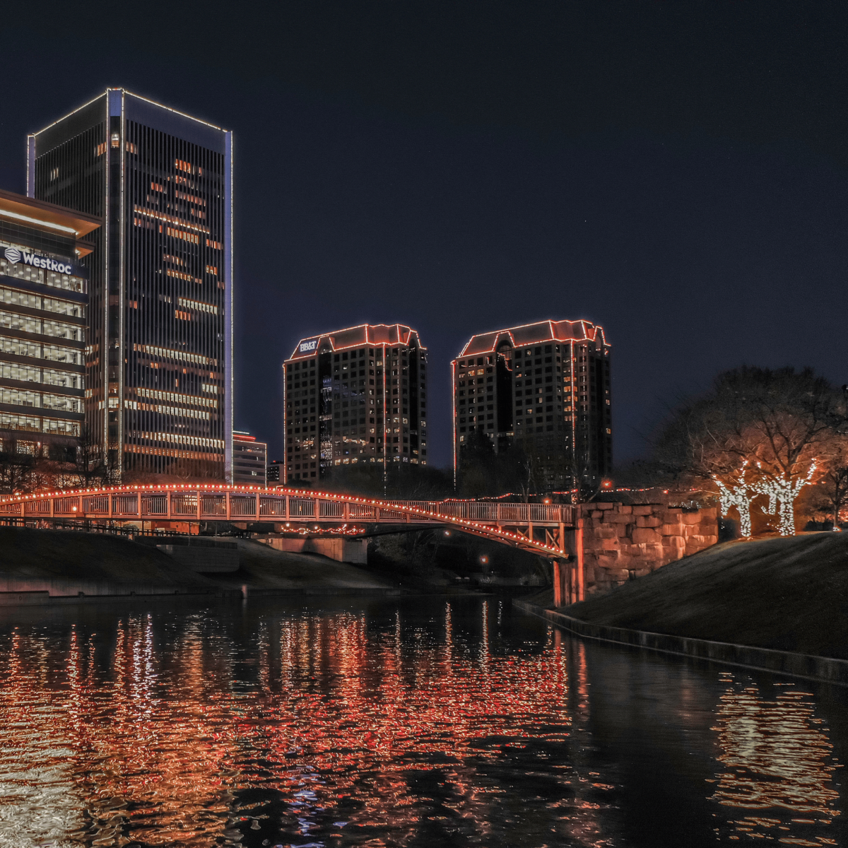 Holiday Lights on the Riverfront