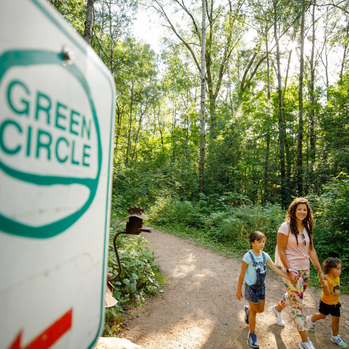 Explore the Green Circle Trail in the Stevens Point Area, perfect for hiking and biking.