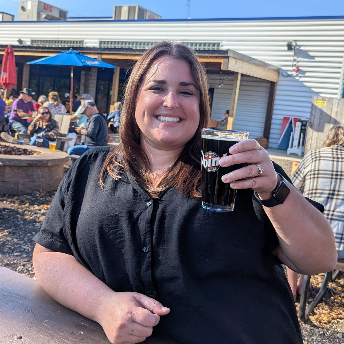 Point Brewery Patio @ericaexploresmke