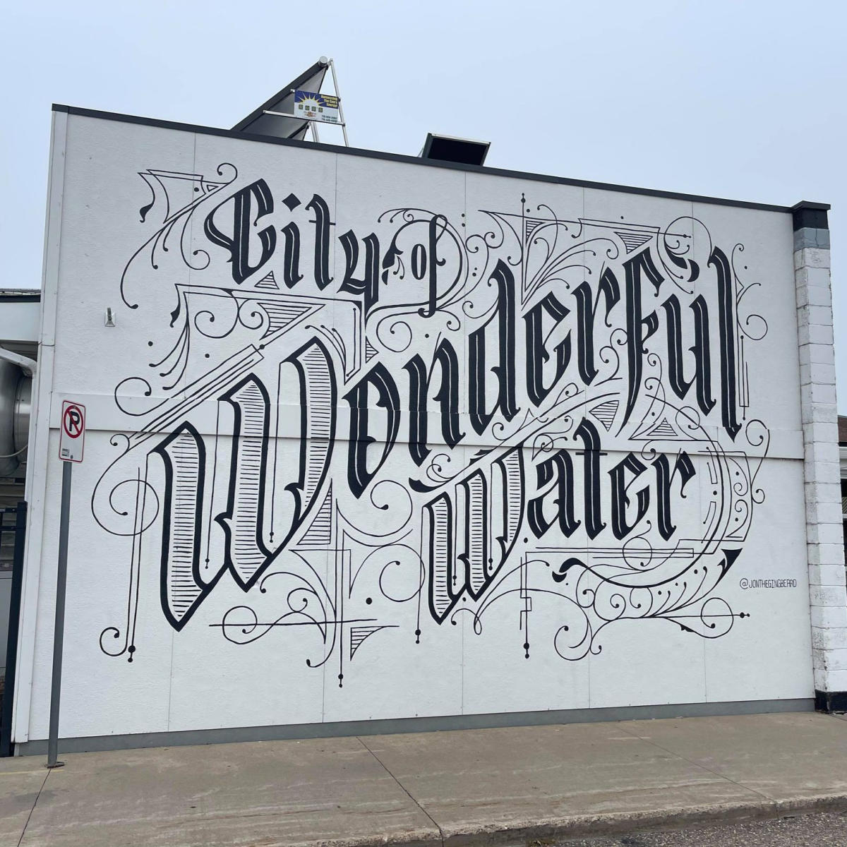 City of Wonderful Water Mural