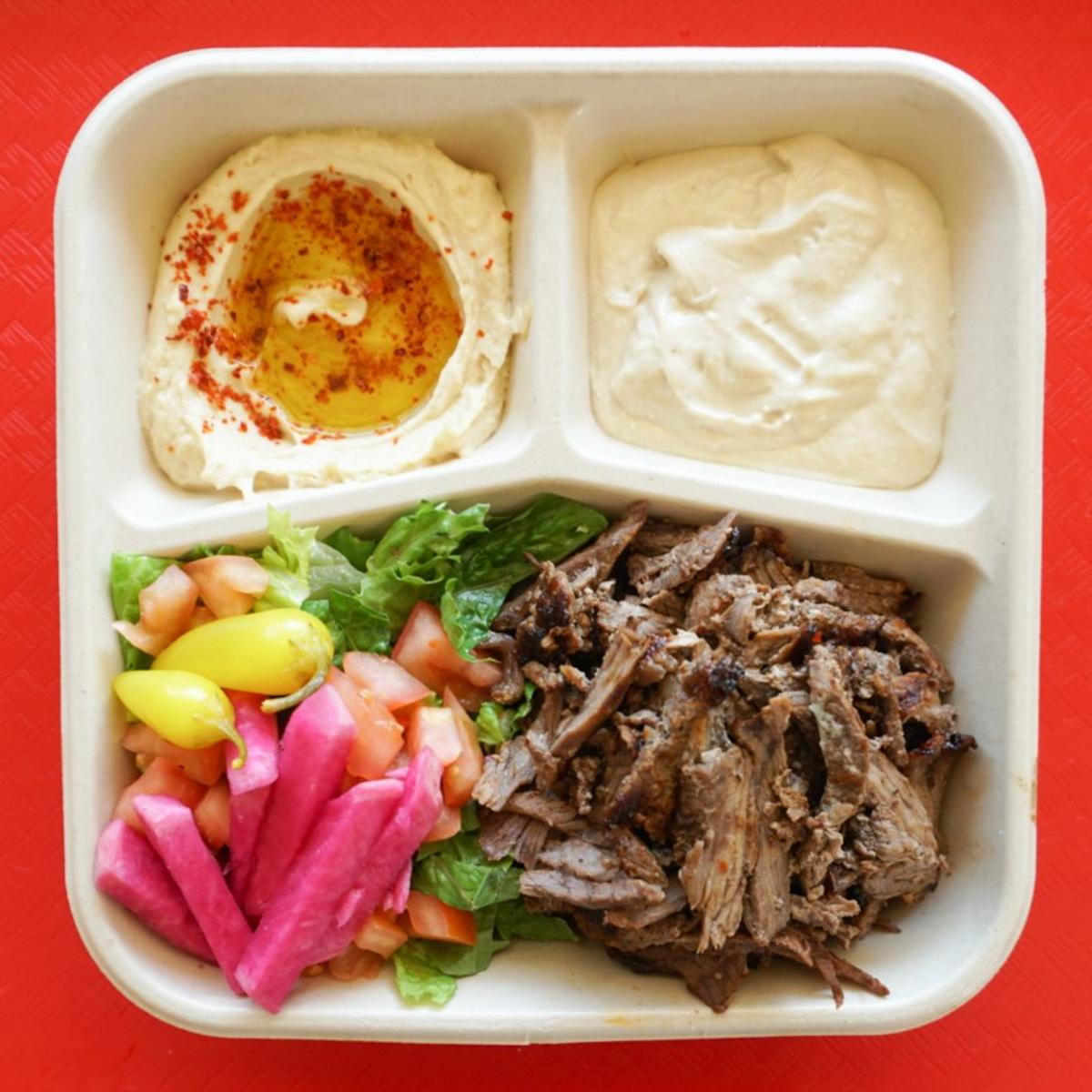 Zankou Chicken Combo Plate