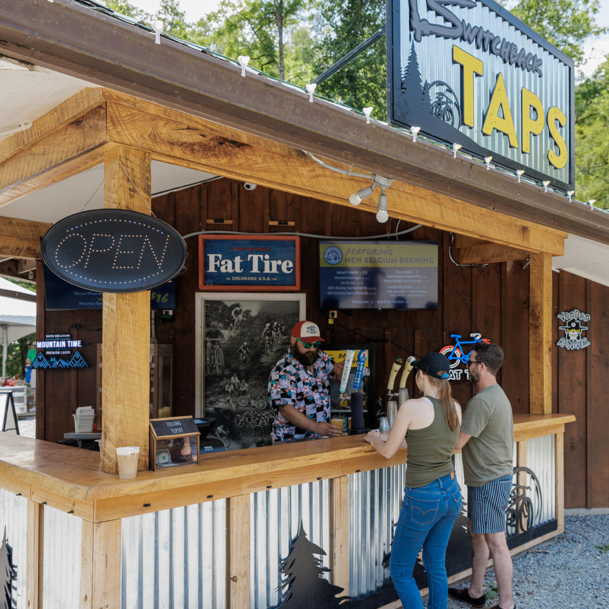 Switchback Taps Outdoor Beer