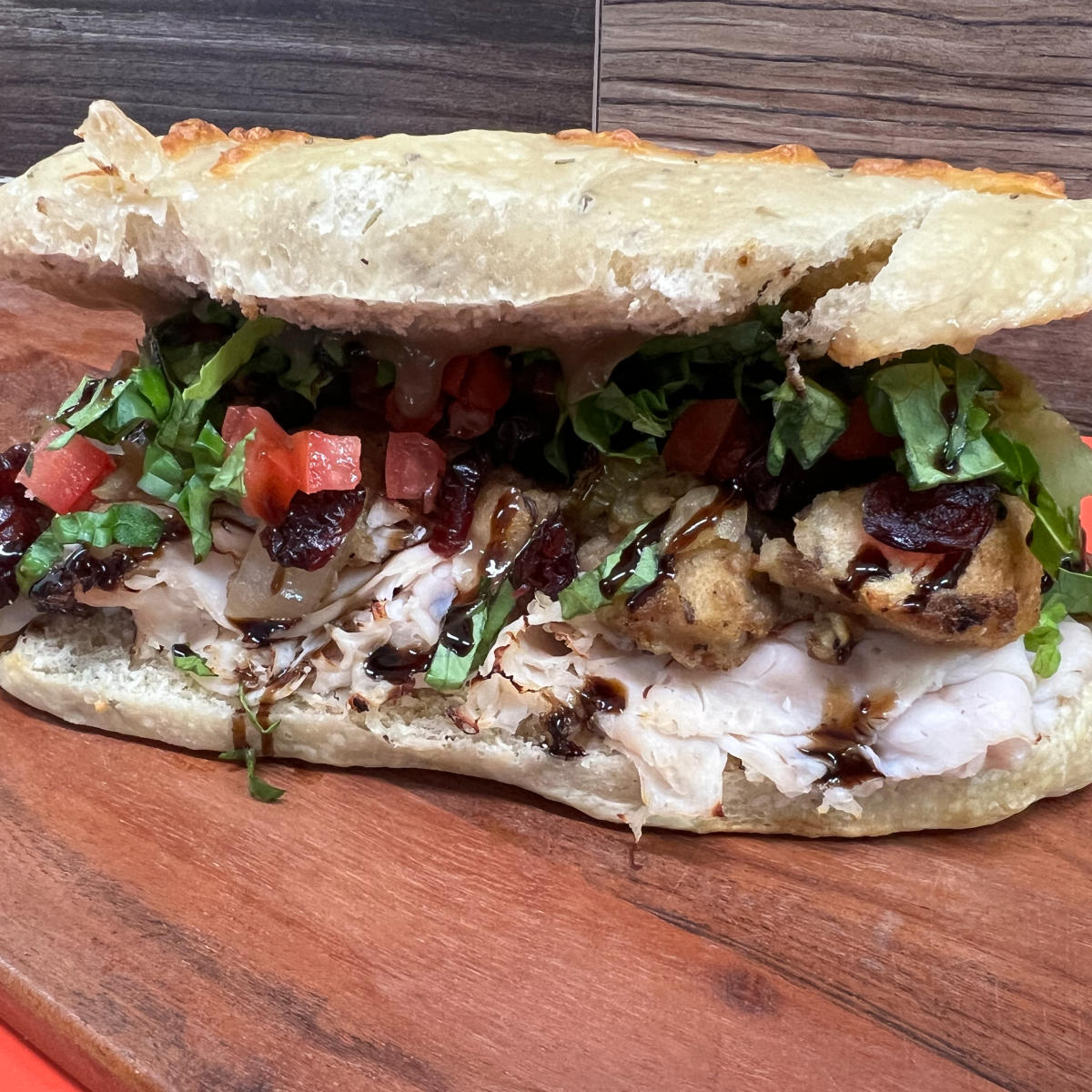 Chilled Season's Eatings, Old Town Deli, Thanksgiving Turkey Sandwich