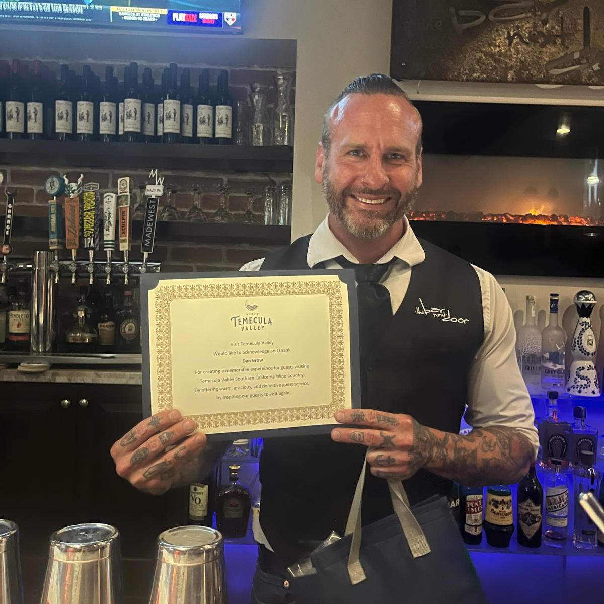 Spotlight on Serivce, Dan Brow, The Bar Next Door