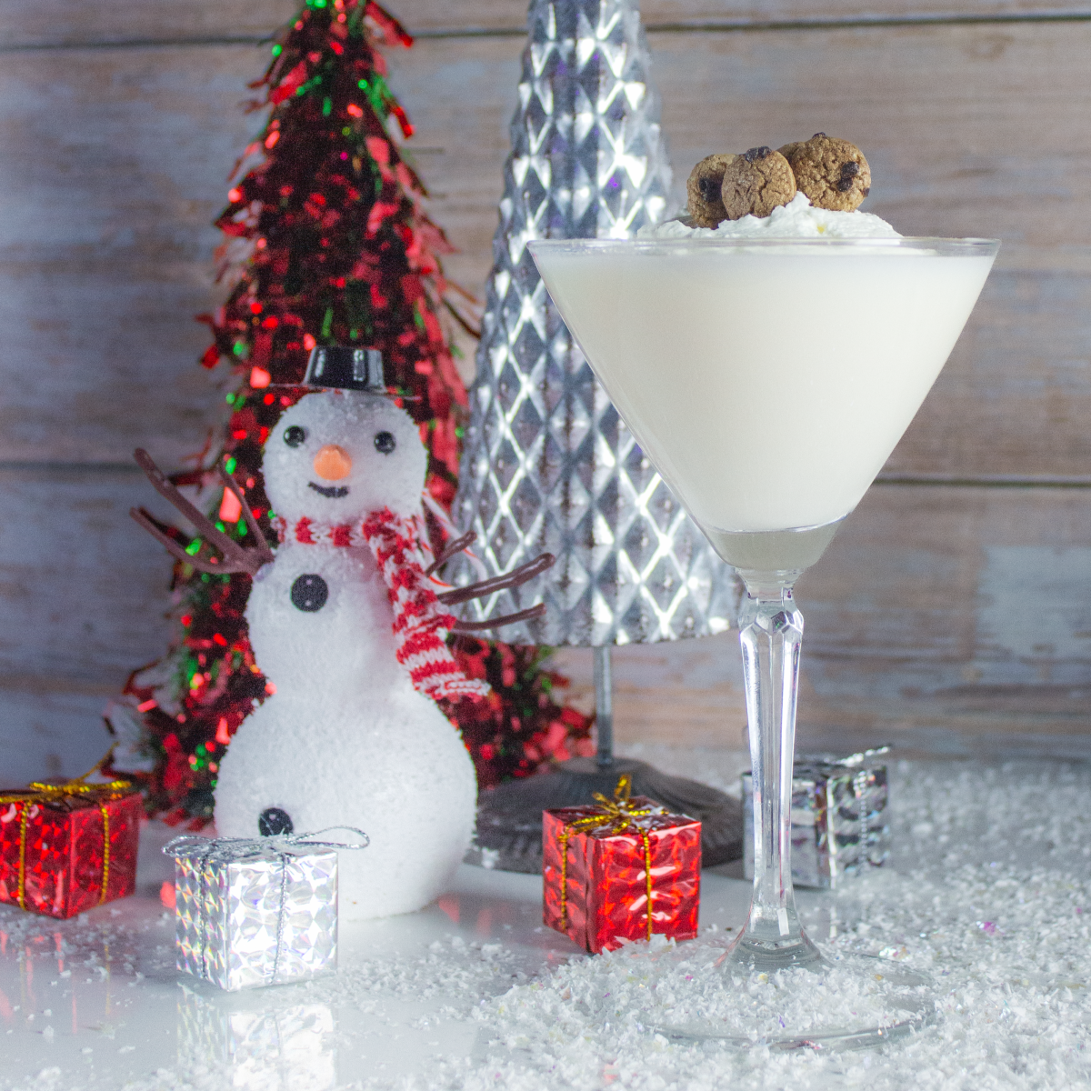 Chilled Season's Eatings, Europa Village Milk & Cookies Cocktails