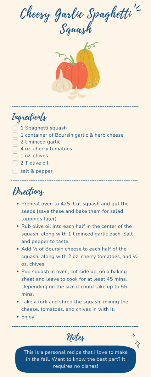Cheesy Garlic Spaghetti Squash “Pasta”