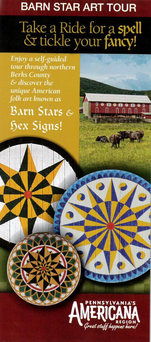 Barn Star Art Tour brochure cover