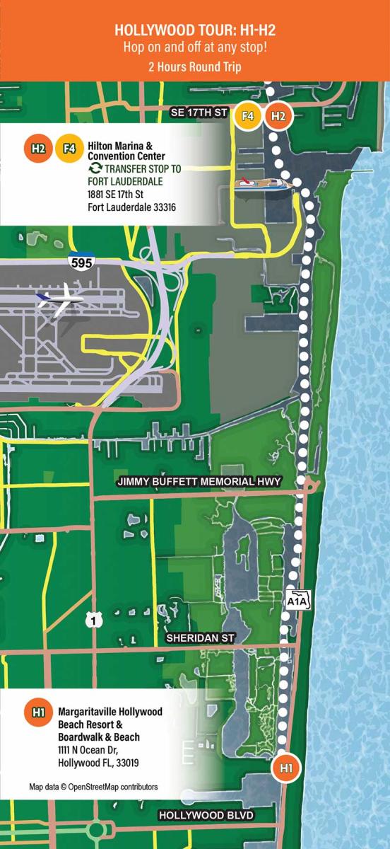 Water Taxi Hollywood Routes