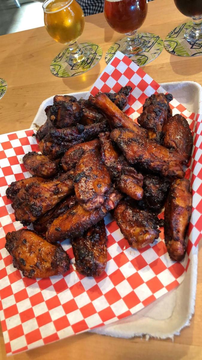 Smoked Wings and Craft Beer