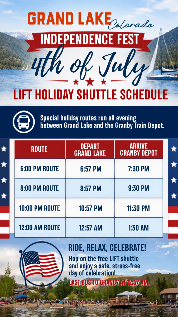 Independence Fest Lift Schedule