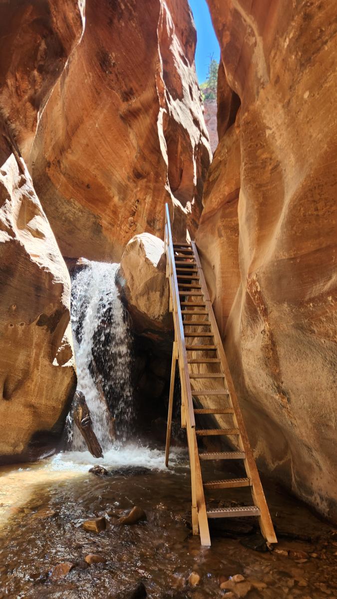 Kanarra Falls Water