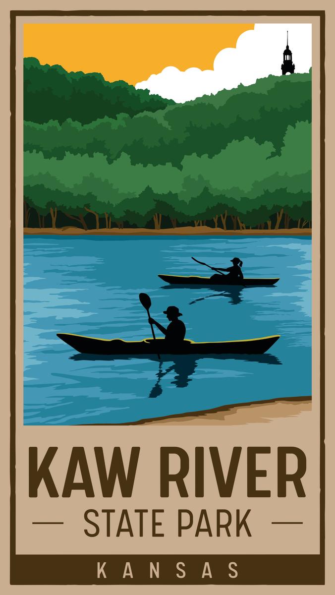 Kaw River State Park Logo