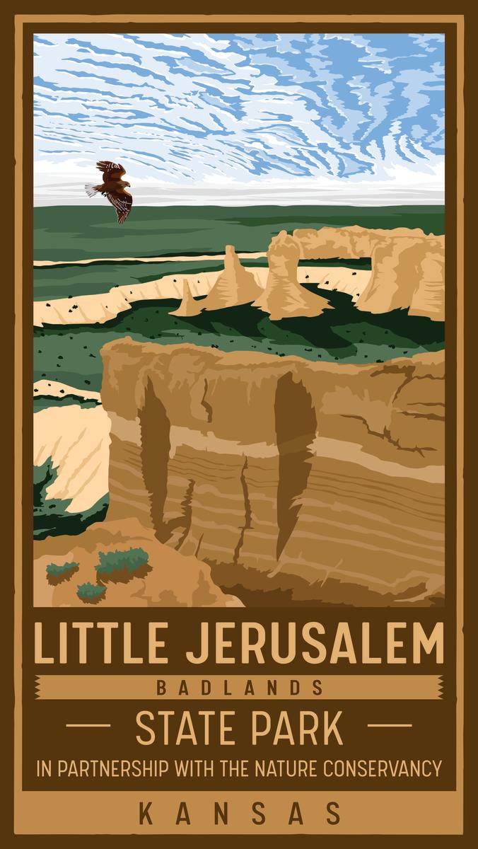 Little Jerusalem State Park Logo