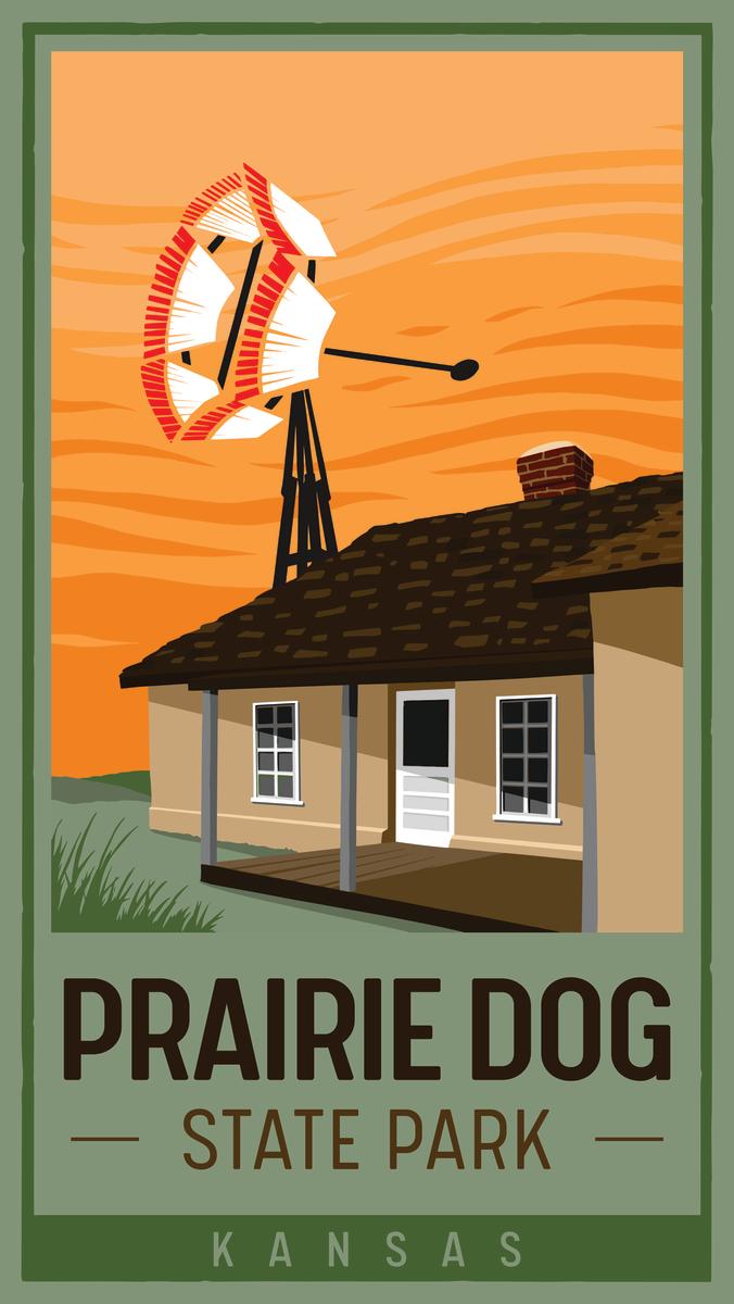 Prairie Dog State Park Logo