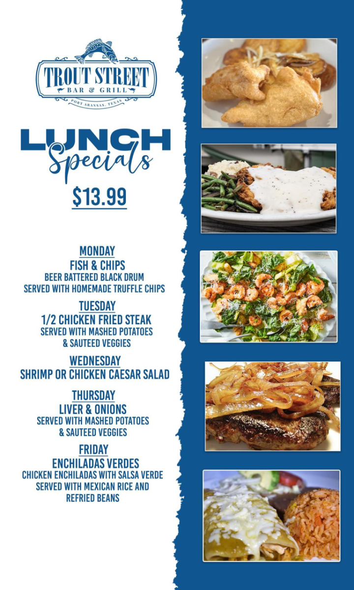 Trout street winter specials