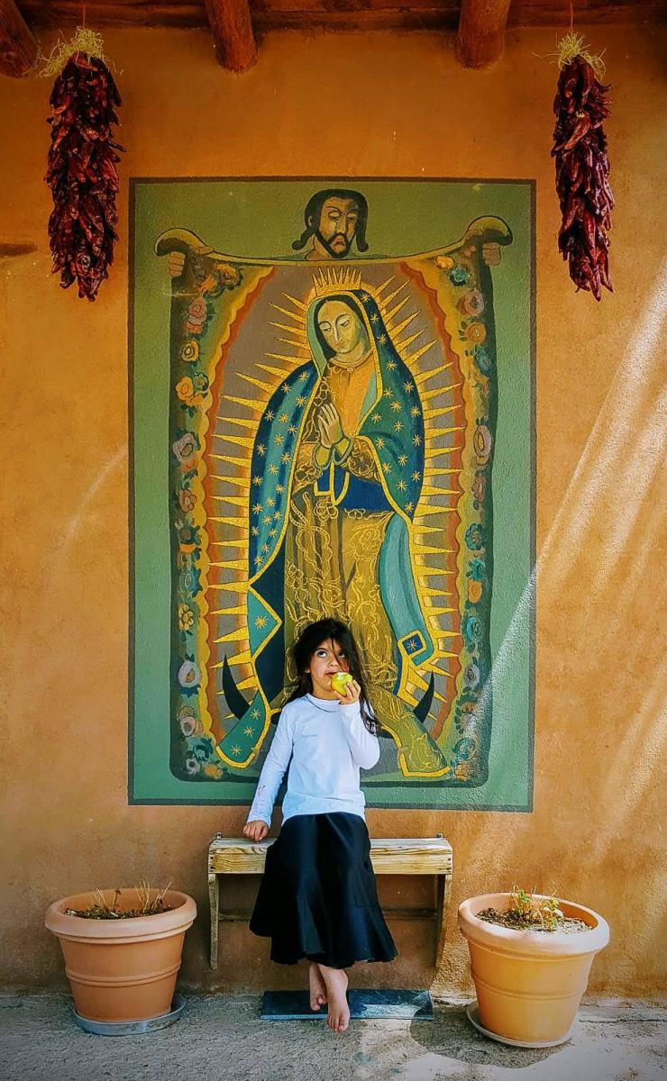 The Apple and a Prayer, Photograph by Joaquin Martinez, New Mexico Magazine