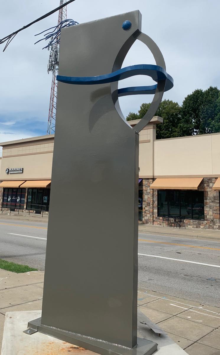 Against The Wind sculpture