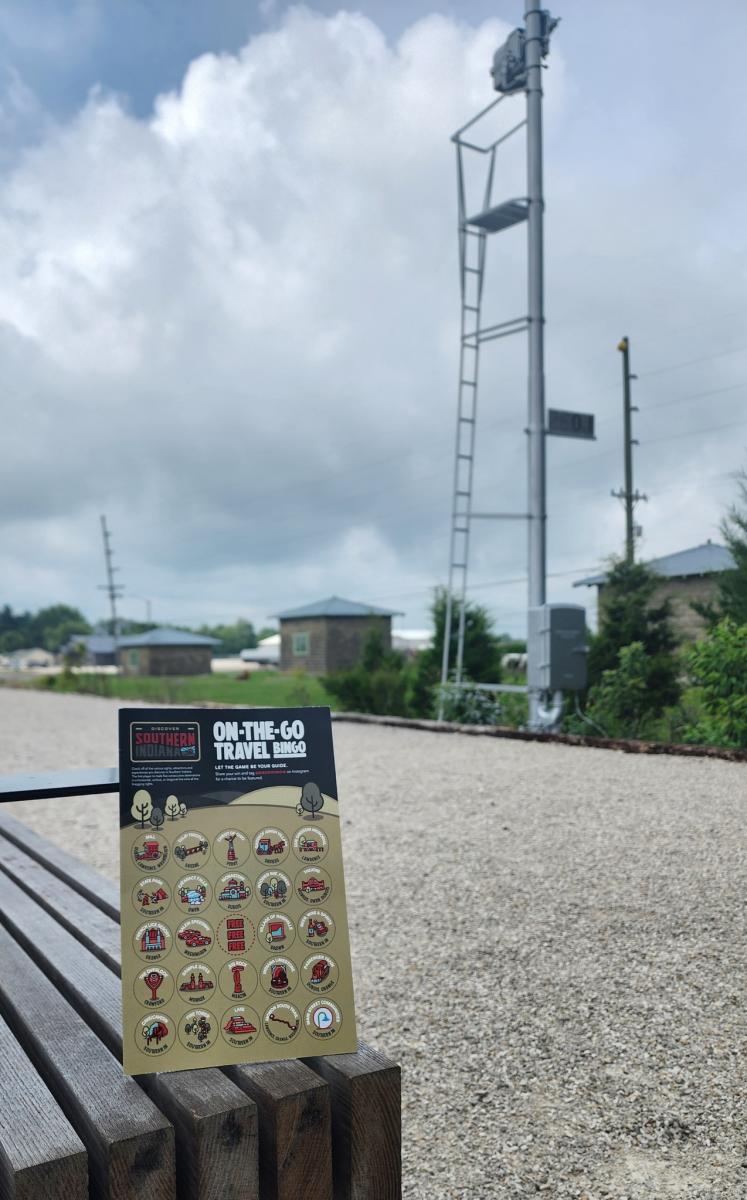 Bingo card on monon south