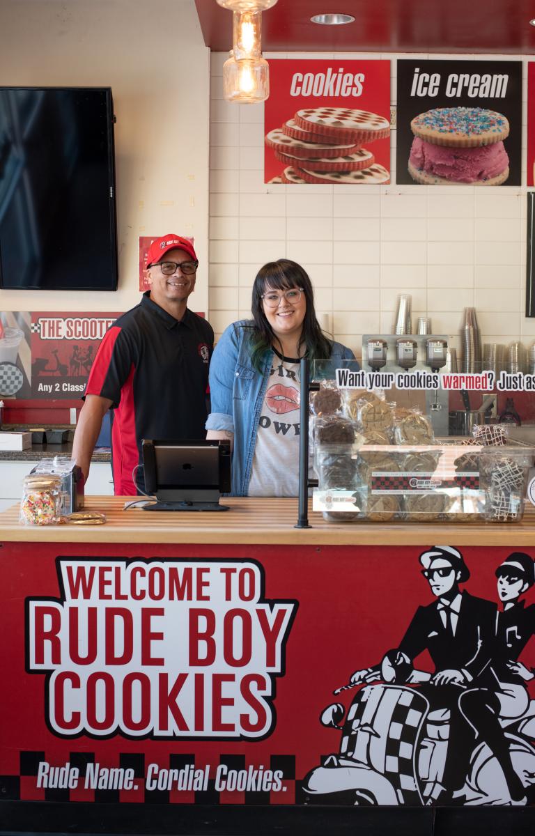 Mike Silva and Kristin Dowling, Rude Boys, Albuquerque, New Mexico Magazine