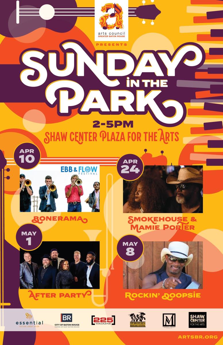 Sunday in the Park Spring 2022 Lineup