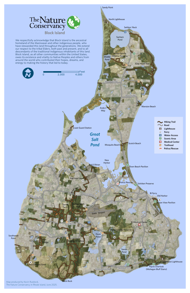 Nature Conservancy Map