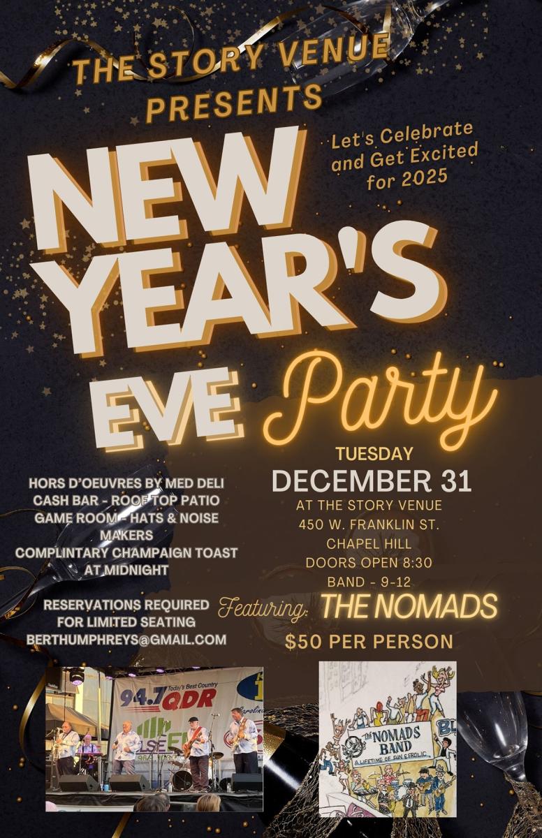 NYE at The Story December 31 2024