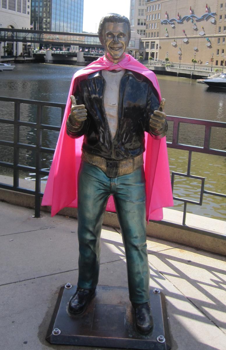 Caped Fonz