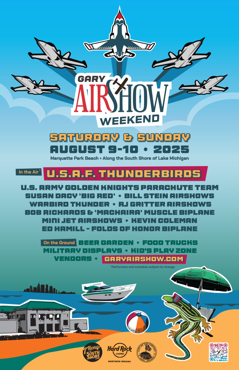 2025 Gary Air Show Weekend Poster