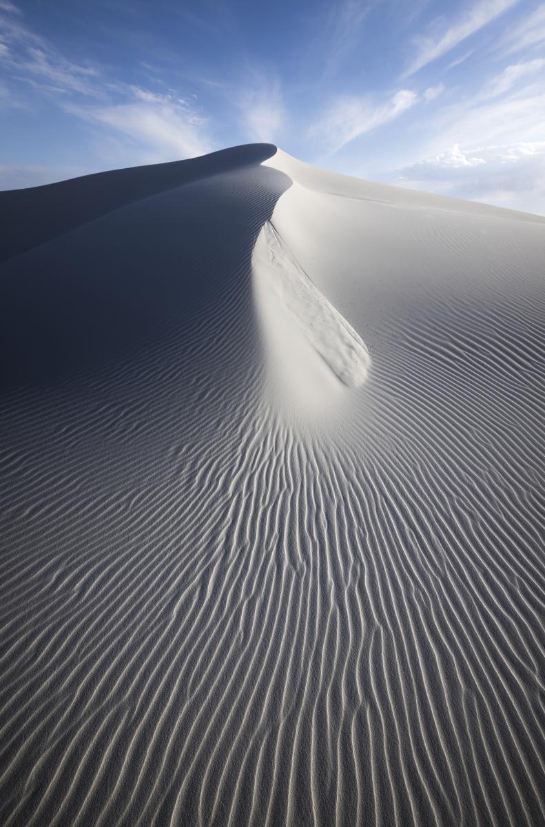 "White Sands" by Richard Larsson won 1st place in the Landscapes category.