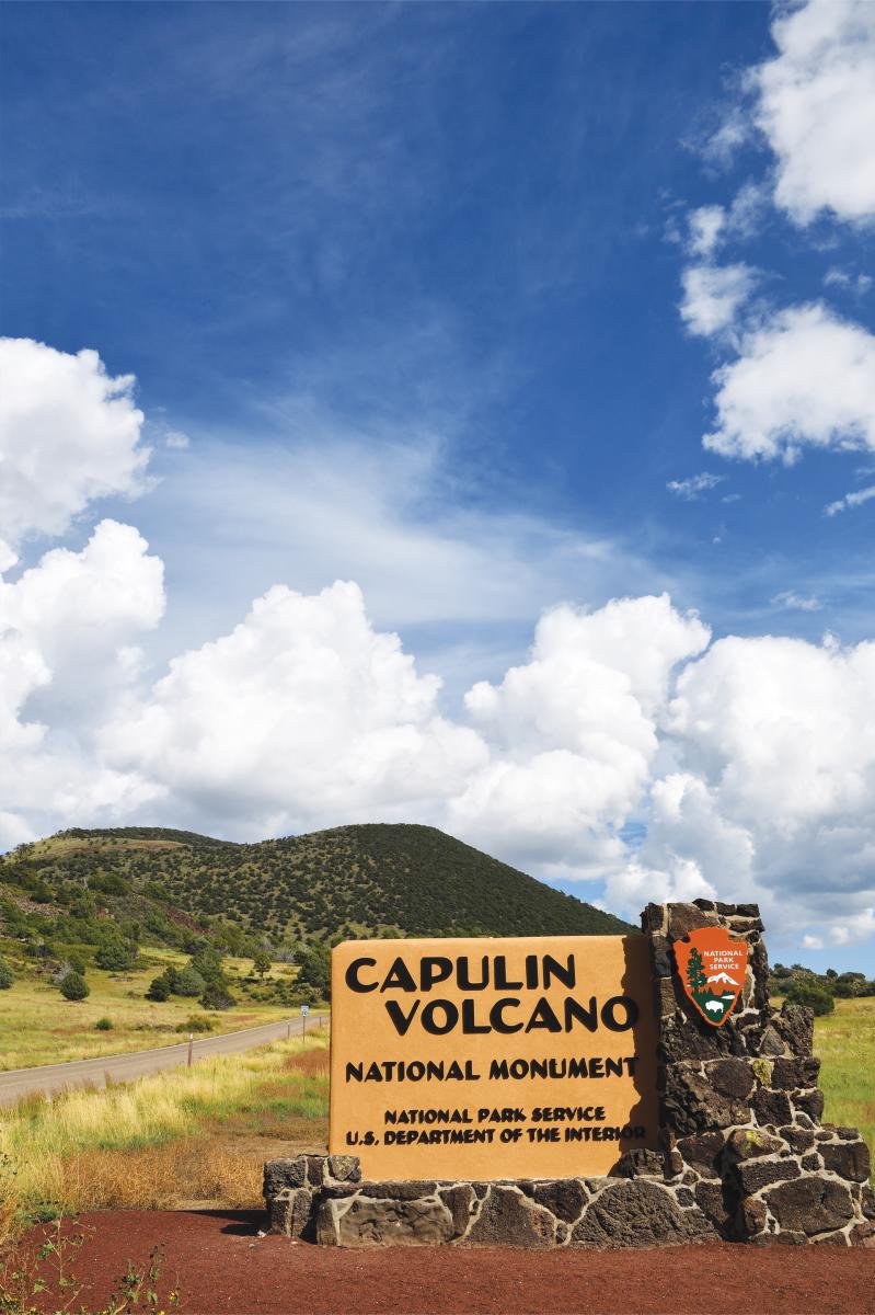 Capulin Volcano National Monument Northeast Entrance, New Mexico Magazine