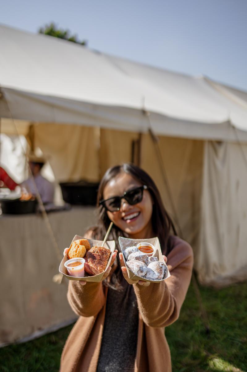 Feast of the Hunters' Moon- Rachel Kawate and food
