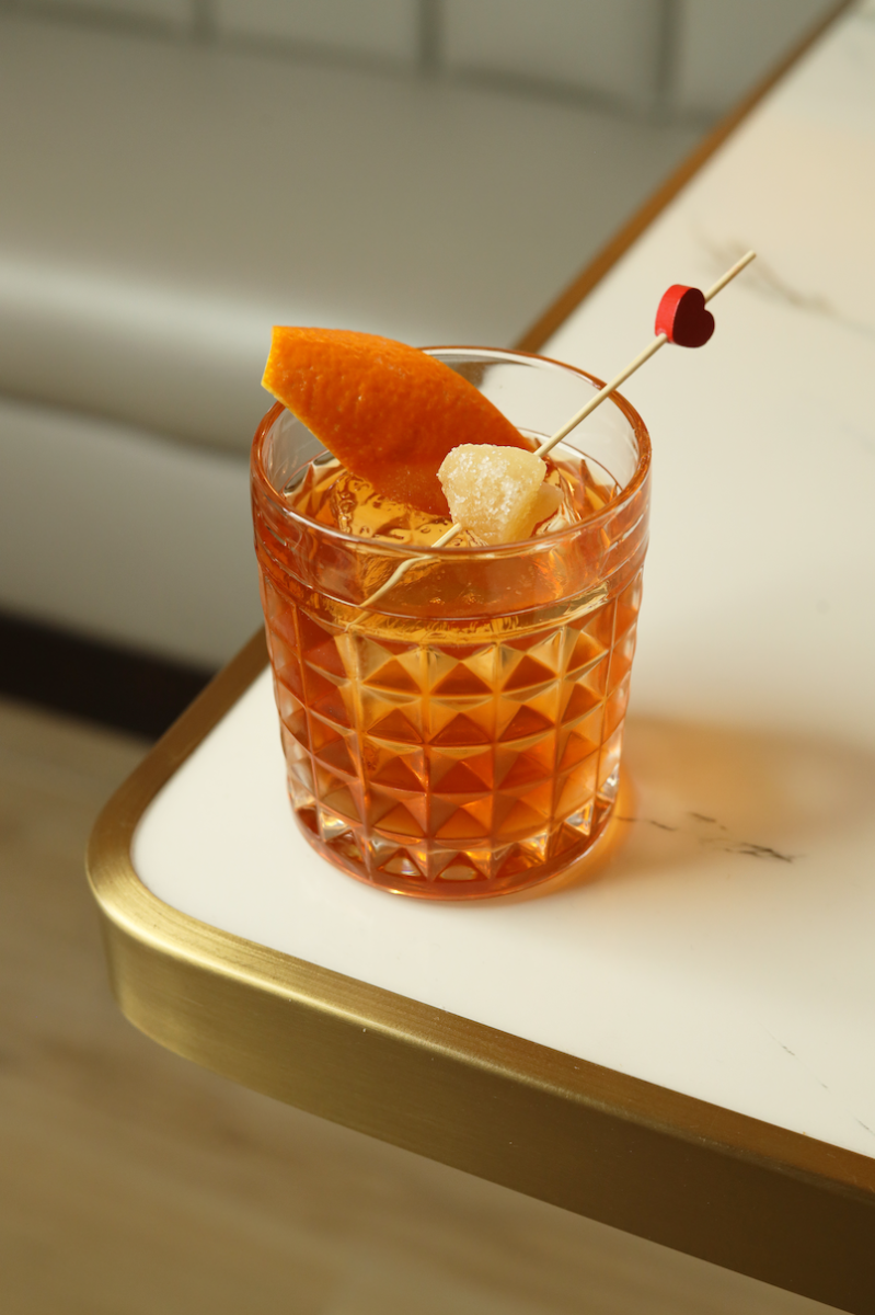 Phuket Fashioned at Charm Thai Kitchen and Bar in The Woodlands, Texas
