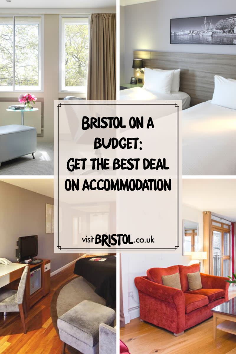 Pinterest poster for Bristol on a budget link - Credit Visit West