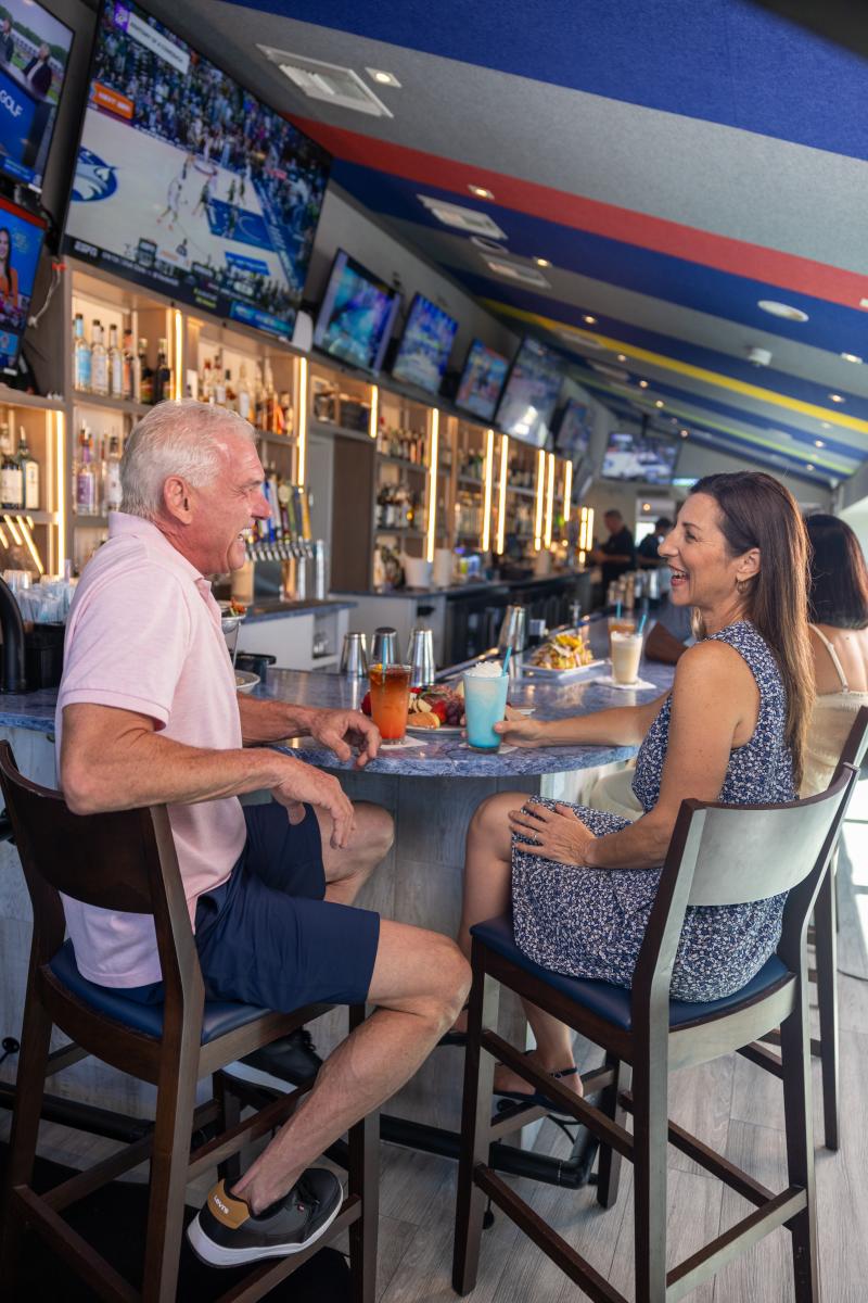 Bar Shot at Lock 'N Key Restaurant & Pub