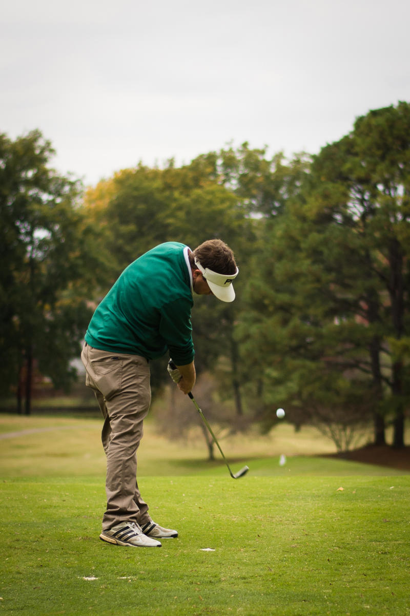 golfer at the Clarksville Country Club