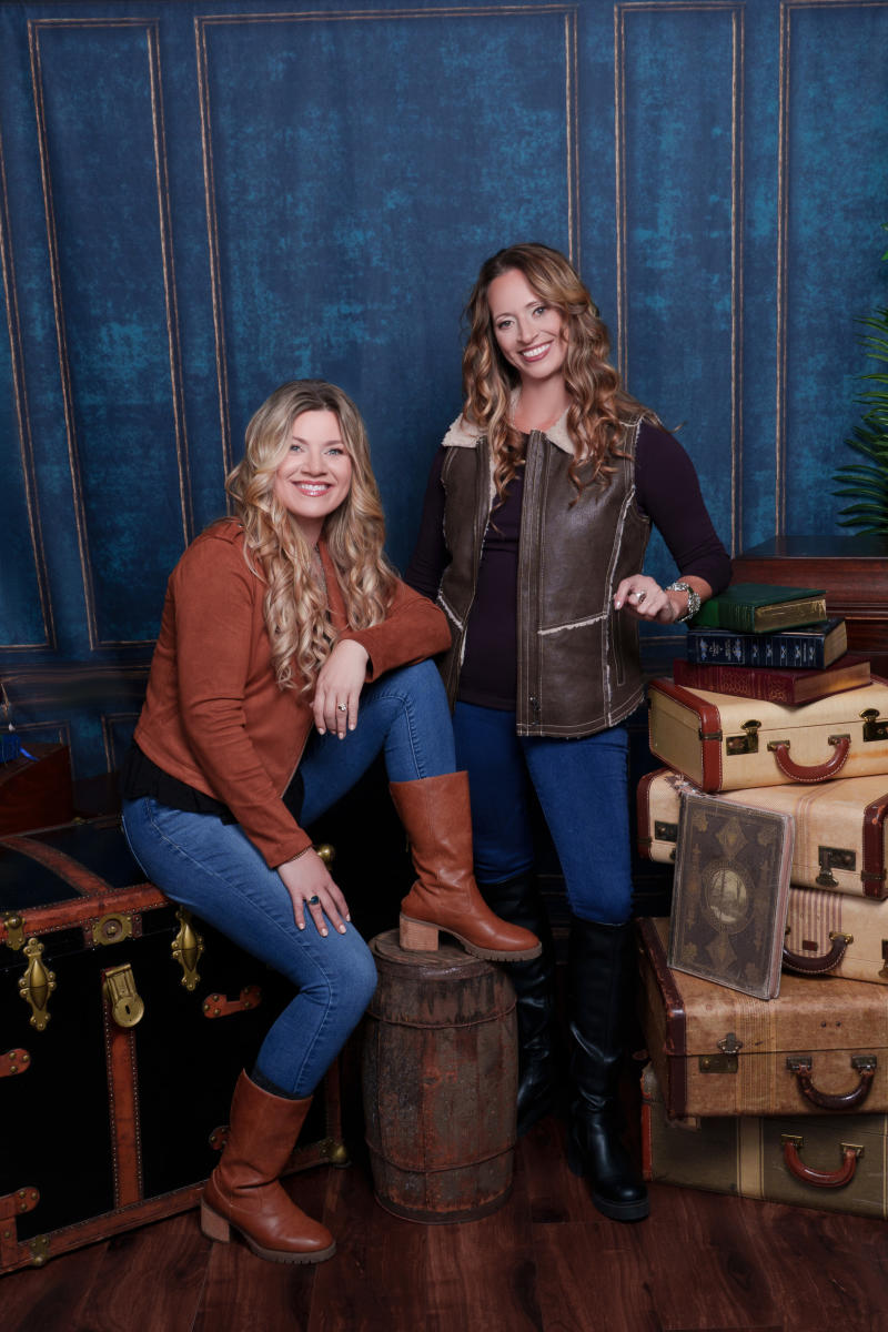 Image of Jessica and Natalie; Dark Shores 2026; Paranormal Investigation