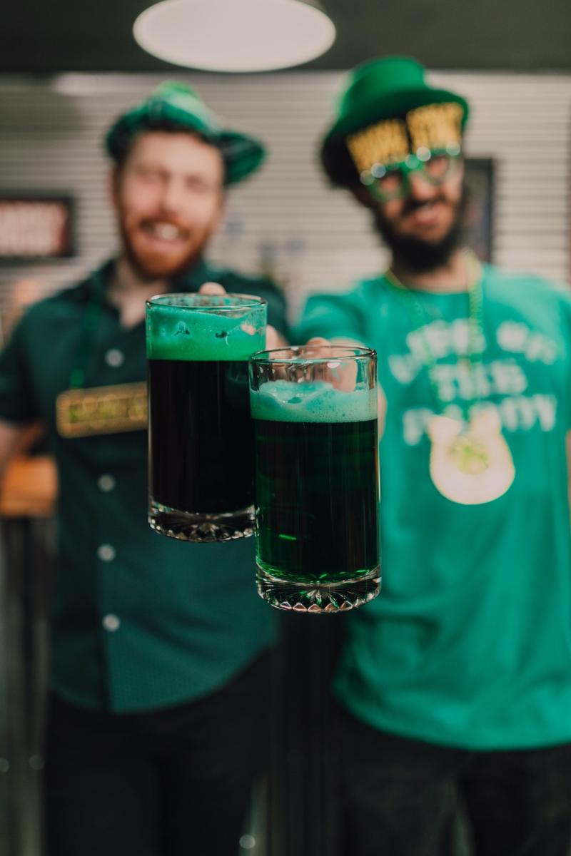 St. Patty's Day Green Beers