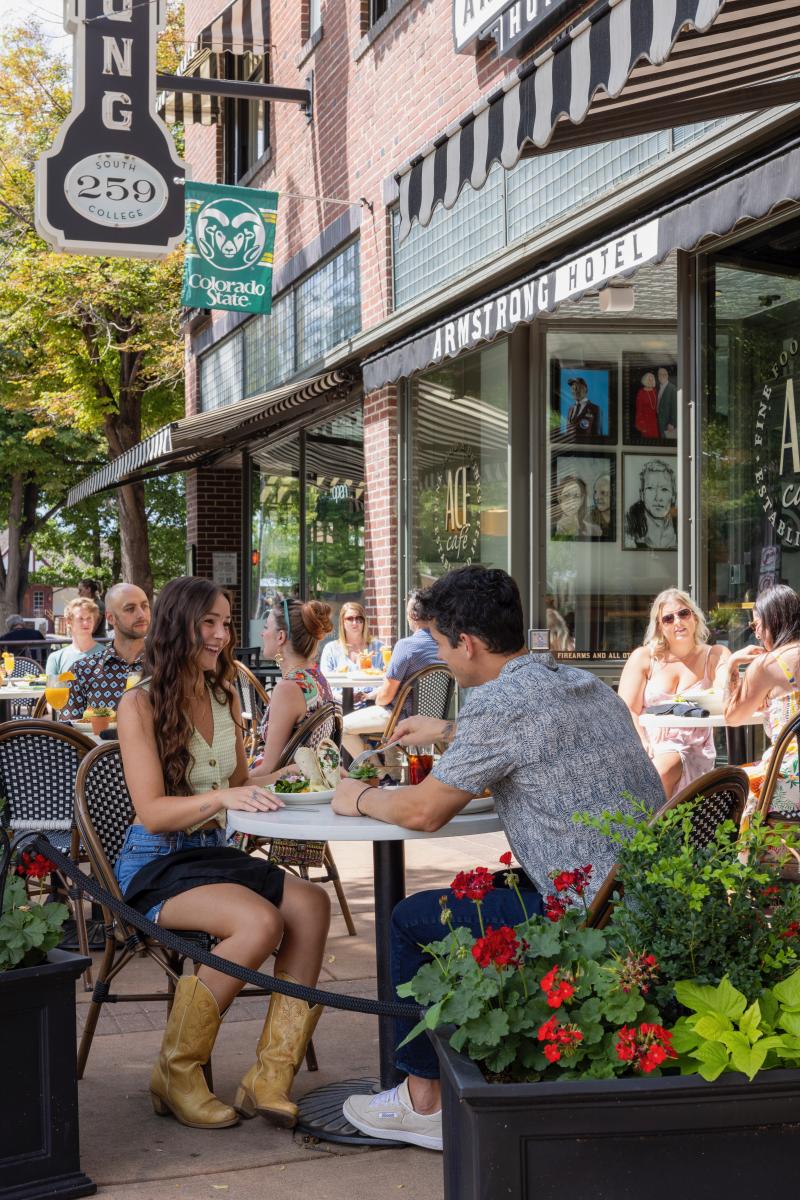 Armstrong Ace Cafe patio