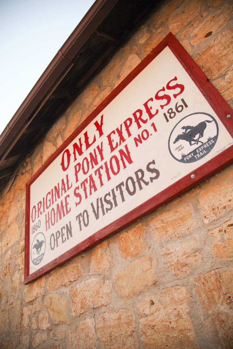 Pony Express Station in Marysville