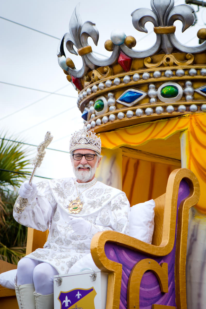 Mardi Gras King - Parade