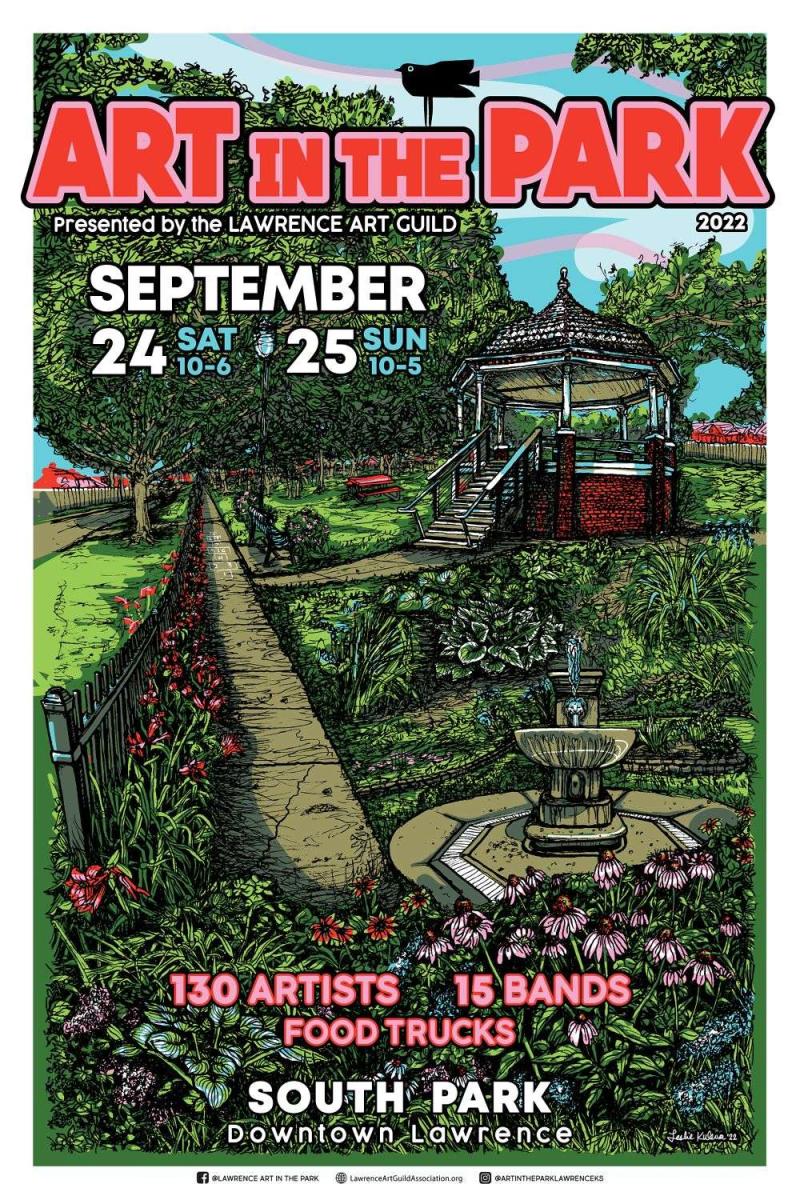 ARt in the Park poster