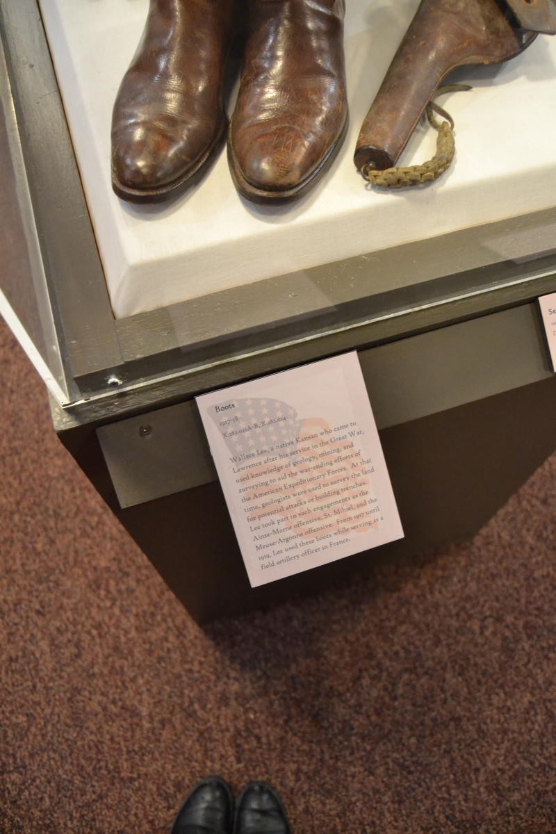 WWI exhibit Watkins On Two Fronts