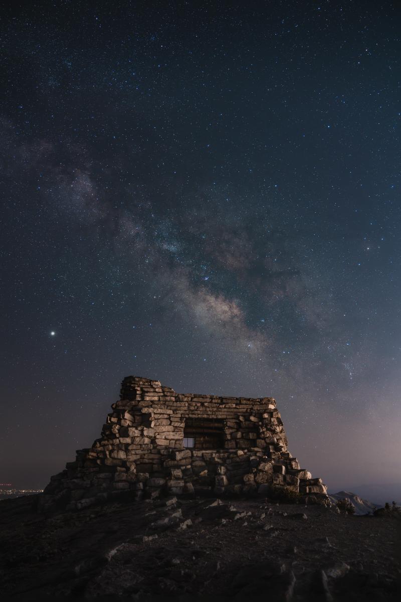 Kiwanis Night Sky, Photograph by Ian Beckley, New Mexico Magazine