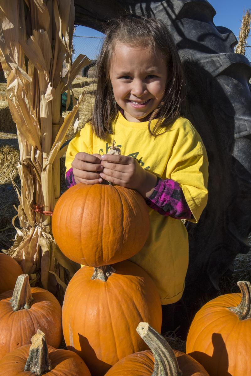 Pumpkin Patch Kid (girl)