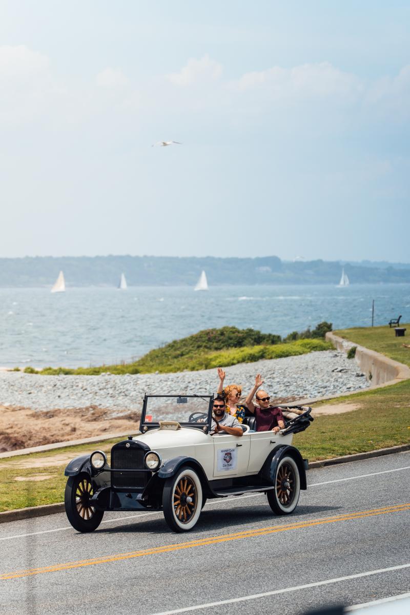 Classic Car Ocean Drive