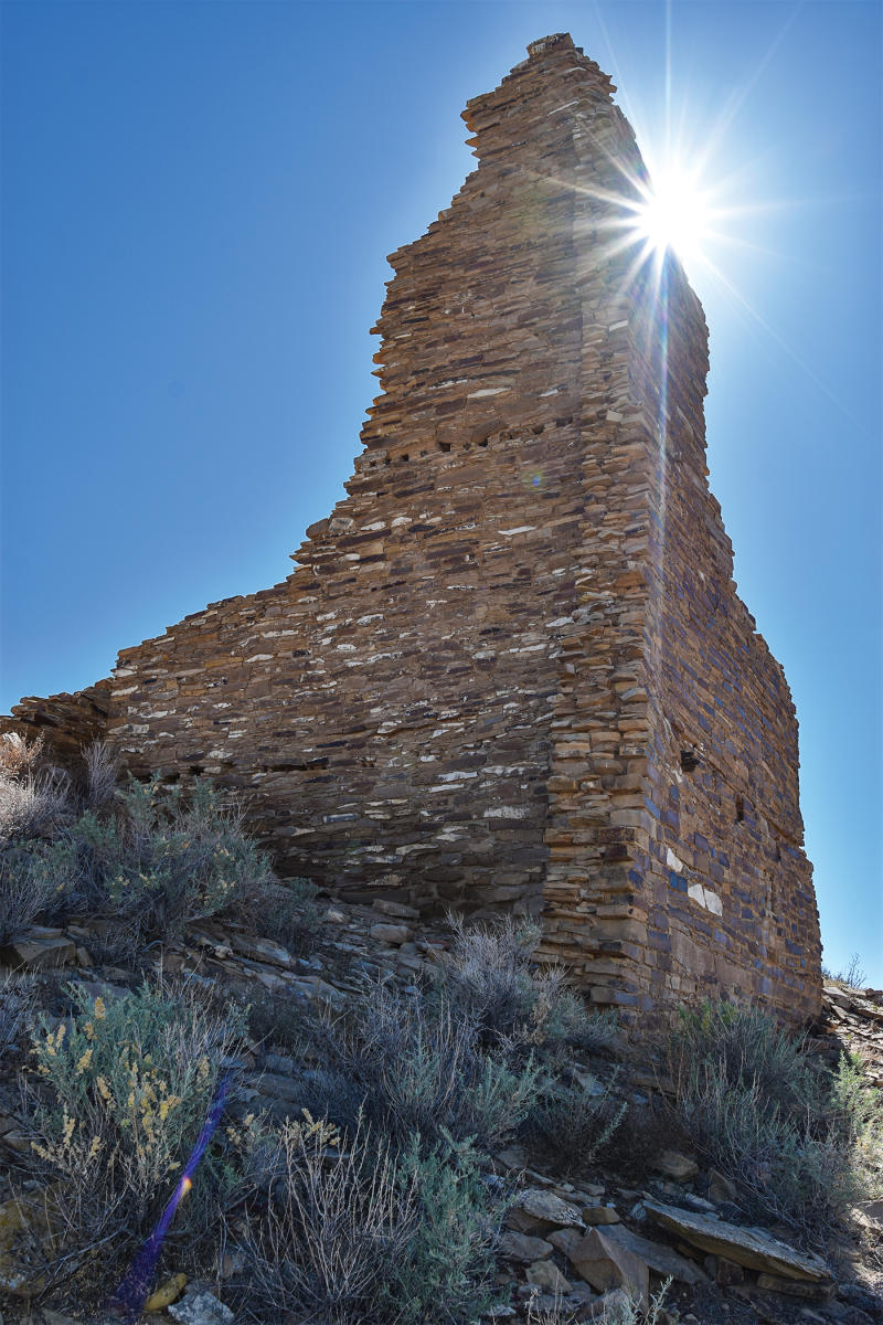 Chaco Canyon Towering House